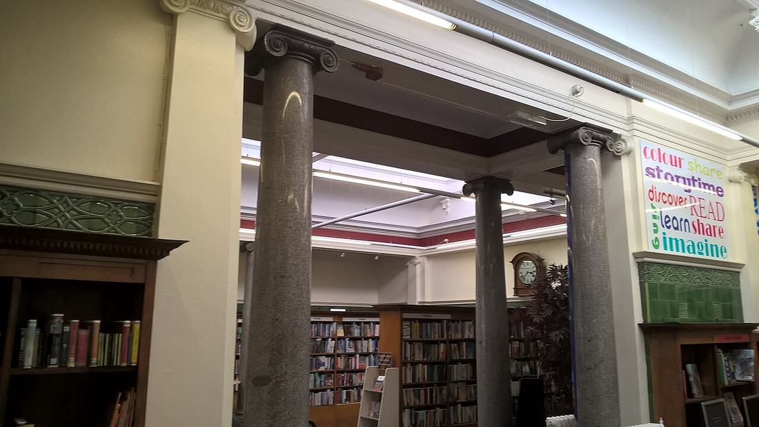 Chapel Allerton Library interior